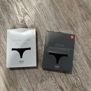 Set of 2 lululemon underwear new in box size 2/4